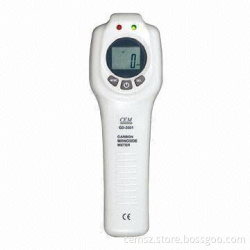 Carbon Monoxide Analyzer with Back-lighted Two-line LCD Display